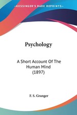 Psychology A Short Account Of