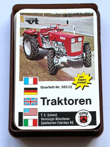 Traktoren blatt quartett - blatt,