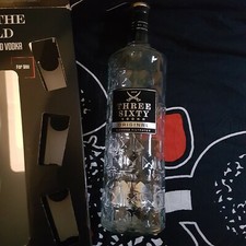 3 Liter 360 Threesixty Leerflasche Deko Basteln Aufsteller Spardose