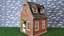 Playmobil 3666 Ritter Ritterburg Rot Fachwerk Haus Custom Umbau Unikat Nr. 11