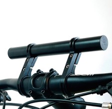 Schwarz Fahrrad Lenker Halterung MTB Fahrrad Erweiterung für Lampe, Tacho 20 cm