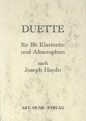 Duette klarinette alt - duette, &