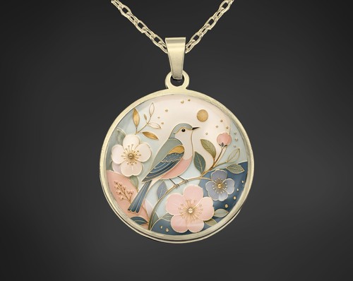 Halskette kette mit anhänger - halskette,