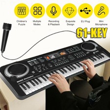 Einsteiger Digital Keyboard E-Piano Elektrische Klaviertastatur Elektro Klavier