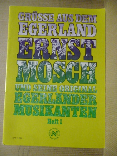 Musiknoten ernst mosch und - ",