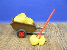 Handwagen mit Stroh Zubehör
