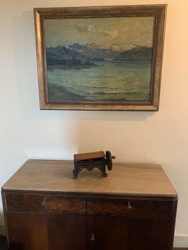 Tabakschneidemaschine aus