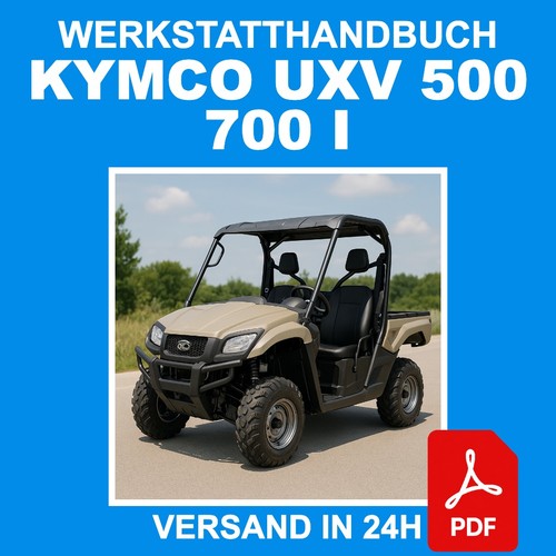 Werkstatthandbuch kymco uxv - werkstatthandbuch,