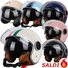 Motorradhelm - Italien, Retro