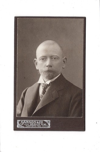 Cdv foto herrenportrait - foto,