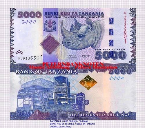 Tansania tanzania 2020 - , 5000