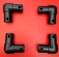 4 x Quadro - Raumkupplung 2-armig, Kupplung 2 armig ( Klettergerüst ) ++ Neu ++