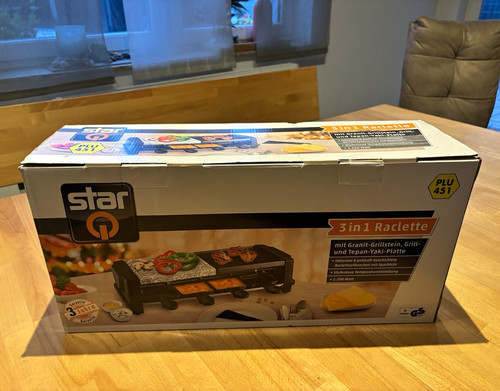 Star raclette 1200w mit - star,