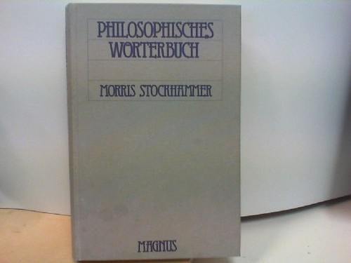 Philosophisches wörterbuch - philosophisches,