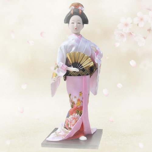 Japanische geisha puppe - geisha,