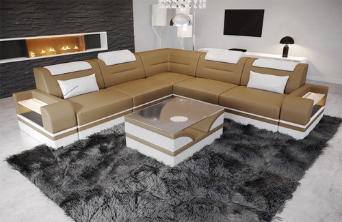 Ecksofa ledercouch sofa - ledercouch,
