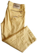 Tolle Capri-Jeans von Redial in gelb, Gr. 40, L, Sommerjeans
