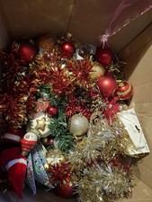 Weihnachtsdeko Konvolut Großer Karton