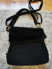 Anokhi Damentasche aus Wildleder mit Kunsfell