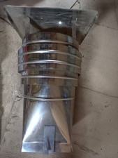 Edelstahl Rauchrohr Kaminaufsatz Ofenrohr Rosette Abgasrohr Bogen Regenhaube