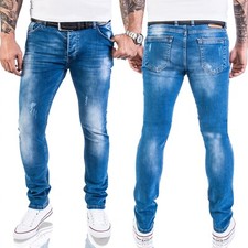 Herren Jeans Hose Slim Fit