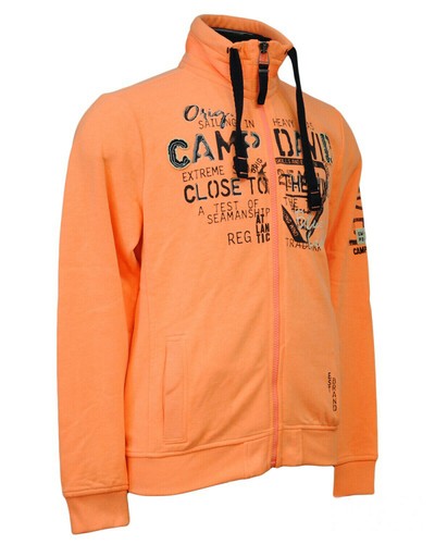 Neu camp david - blue, sweatjacke