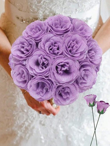 Diy glitzer rosenstrauß - diy,