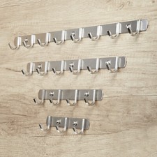 SOTECH Hakenleiste SAMU echt Edelstahl Garderobe Handtuchhalter Jackenhaken