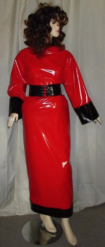 Lackkleid lang unisex zofen - lang,