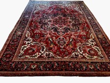 Dekorativer und Antiker Heriz Perserteppich Handgeknüpft 340x240 Perserteppich