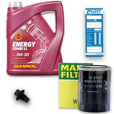 Ölwechsel Set 5L Mannol