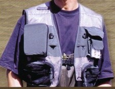 Neu! DAM Fliegenweste Grün