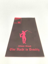 Eine Nacht in Venedig Theater Pforzheim Theaterheft Souvenir akz 94/95