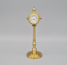 Tischuhr Laternenuhr Quarz mit Thermometer