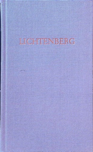 Lichtenbergs werke in - werke,