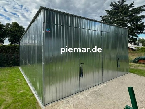 Blechgarage 6x5x3m