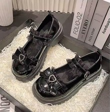 Damenschuhe schwarz Plateau