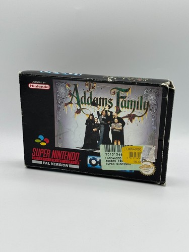 Snes super nintendo addams - snes,