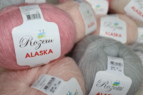 50g 225m garn - 50g/225m, alaska