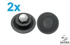 2x Druckknopf Hecktür