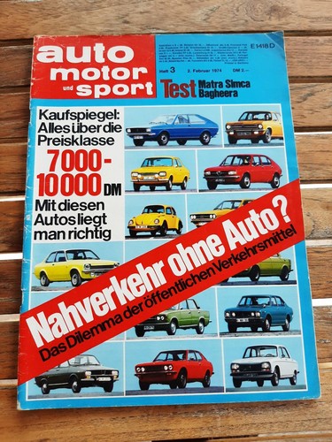 Ams 1974 matra simca - ,