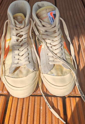 Nike blazer mid off - mid, off-white