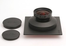 Sinar Sinaron W 102° 1:6,8/90 mm MC auf einer Sinar DB Platine