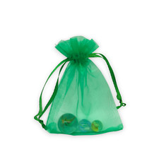 Organza Organzasäckchen Organzabeutel Stoffsäckchen Schmuckbeutel Grün Dunkel