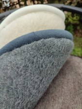 Stuhlauflage Sitzauflage Sitzkissen Kissen Fellkissen Merino Wollkissen