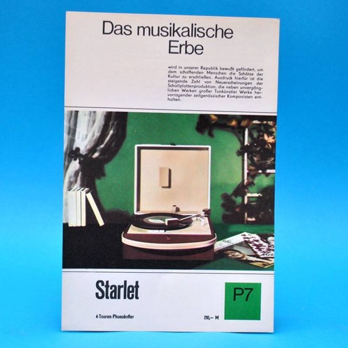 Starlet phonokoffer ddr 1968 - ddr,