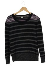 ESPRIT Damen Pullover L Mehrfarbig Wolle Gestreift Norwegermuster