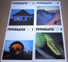4x Fotografie 1984 Heft 7, 8