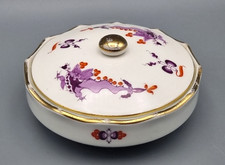 Meissen Porzellan Deckeldose