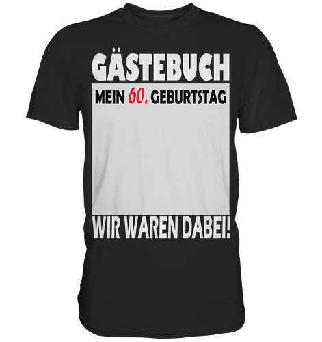 Gästebuch geburtstag party - 60,